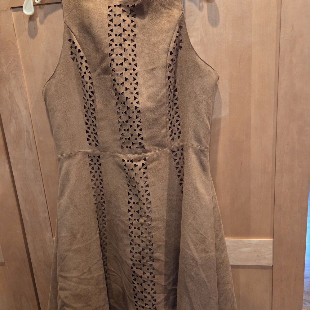 Massimo Dutti Brown Kids Dress
